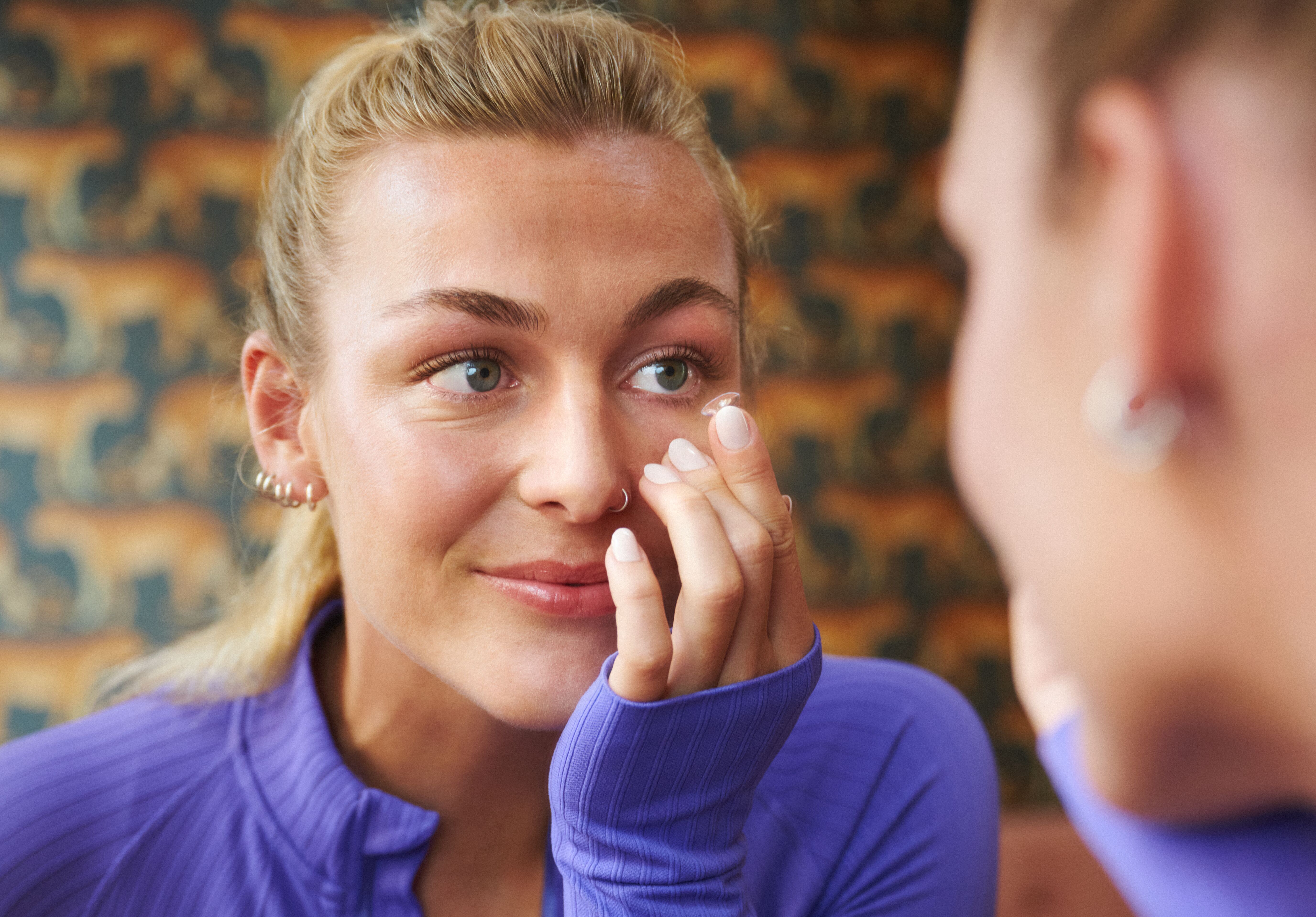 Pose et dépose des lentilles