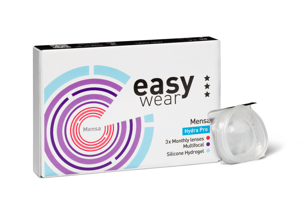 Lentilles mensuelles Easy Wear Mensa Hydra Pro Low Add (3 pièces) 01